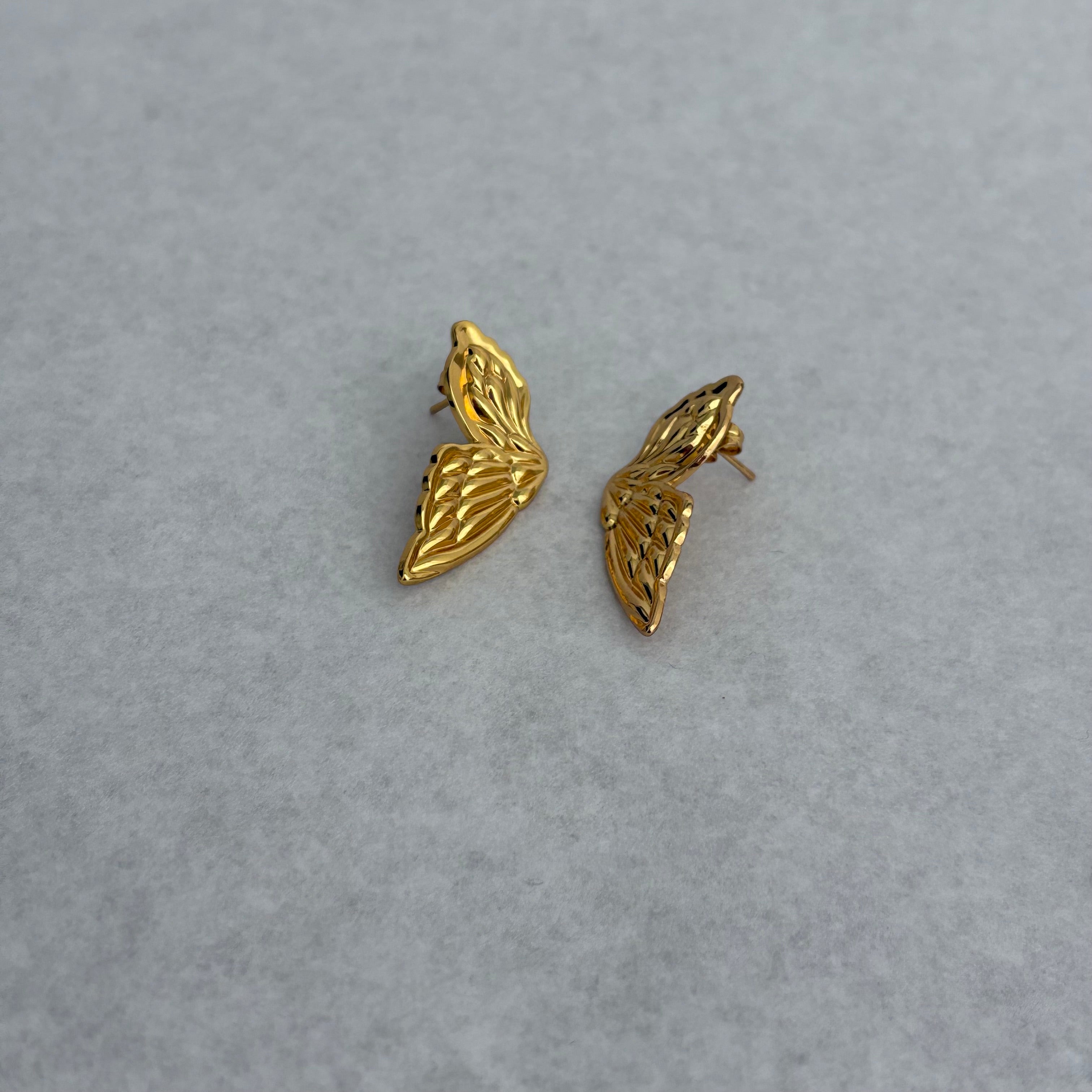 Pendientes mariposa